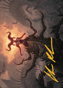 Sheoldred, the Apocalypse Art Card (Gold-Stamped Signature) [Dominaria United Art Series] - The Mythic Store | 24h Order Processing