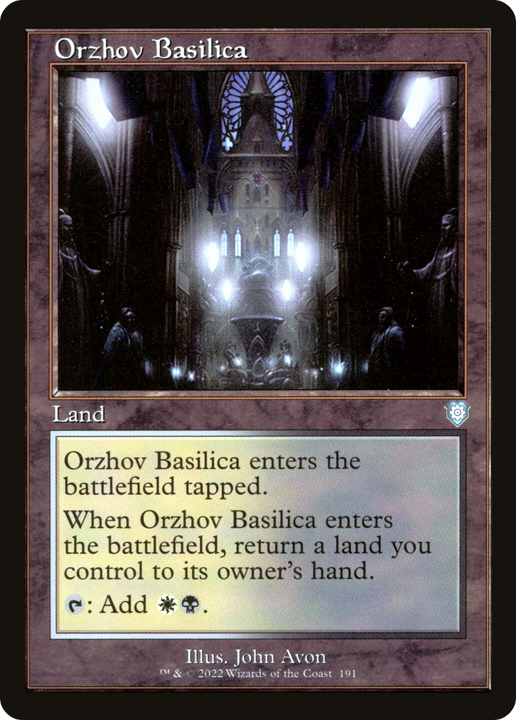 Orzhov Basilica (Retro) [The Brothers' War Commander] - The Mythic Store | 24h Order Processing