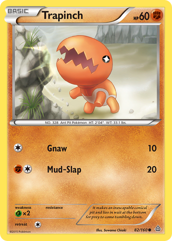 Trapinch (82/160) [XY: Primal Clash] - The Mythic Store | 24h Order Processing