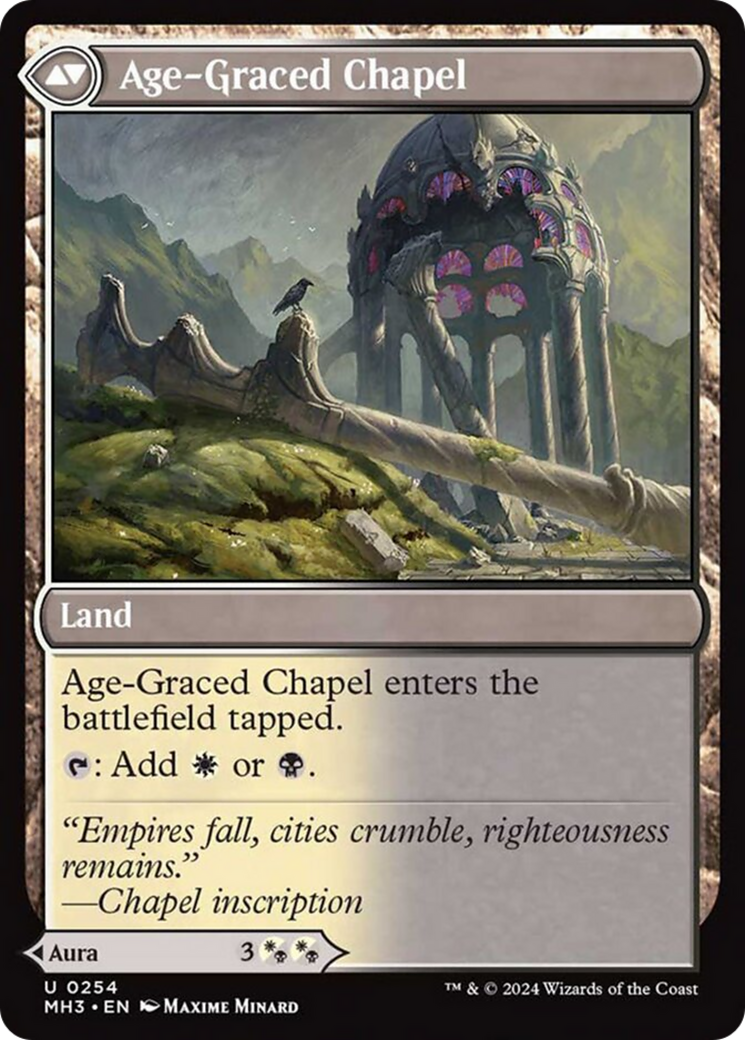 Glasswing Grace // Age-Graced Chapel [Modern Horizons 3] - The Mythic Store | 24h Order Processing