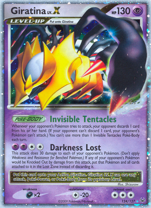Giratina LV.X (124/127) [Platinum: Base Set] - The Mythic Store | 24h Order Processing