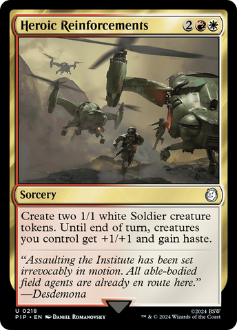 Heroic Reinforcements [Fallout] - The Mythic Store | 24h Order Processing