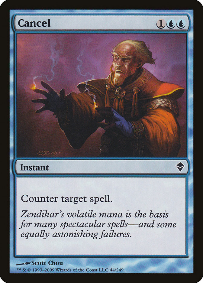 Cancel [Zendikar] - The Mythic Store | 24h Order Processing