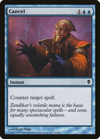 Cancel [Zendikar] - The Mythic Store | 24h Order Processing