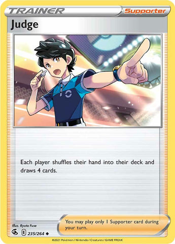 Judge (235/264) [Sword & Shield: Fusion Strike] - The Mythic Store | 24h Order Processing