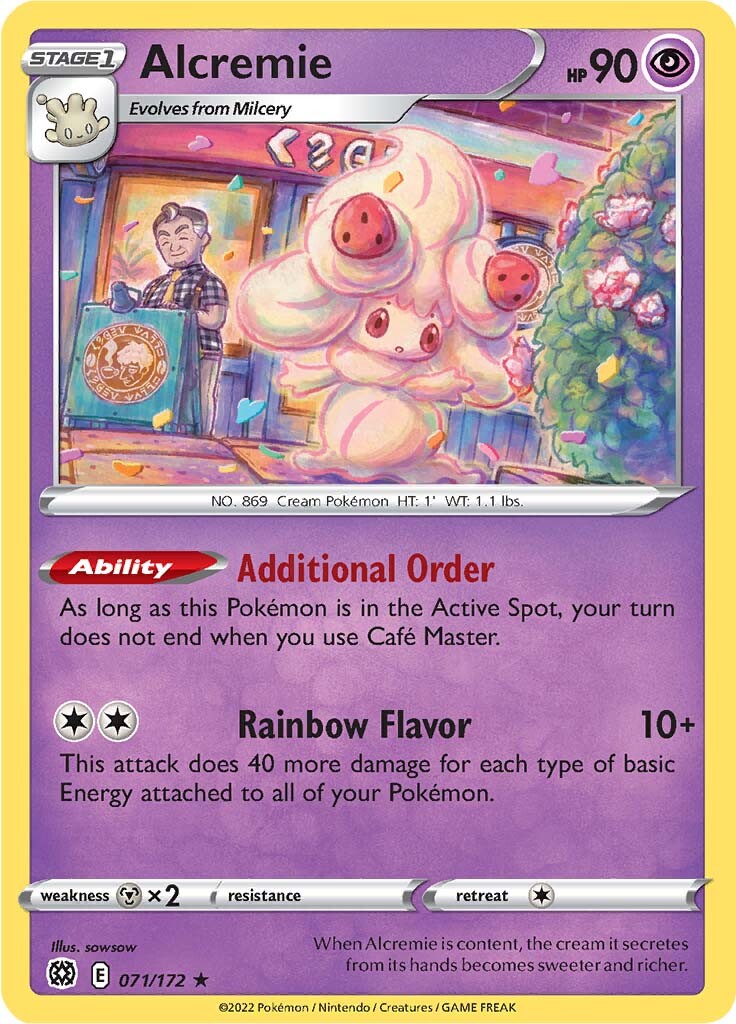 Alcremie (071/172) [Sword & Shield: Brilliant Stars] - The Mythic Store | 24h Order Processing