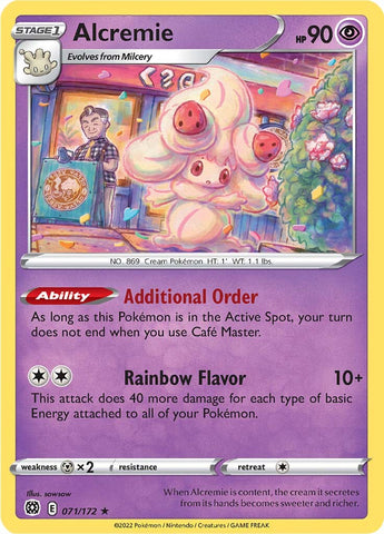Alcremie (071/172) [Sword & Shield: Brilliant Stars] - The Mythic Store | 24h Order Processing