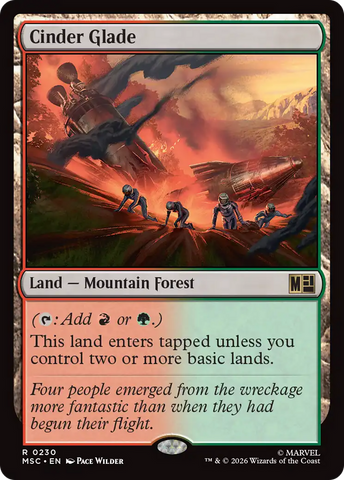 Cinder Glade [Marvel Super Heroes Commander] - The Mythic Store | 24h Order Processing