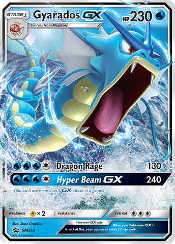 Gyarados GX (SM212) [Sun & Moon: Black Star Promos] - The Mythic Store | 24h Order Processing
