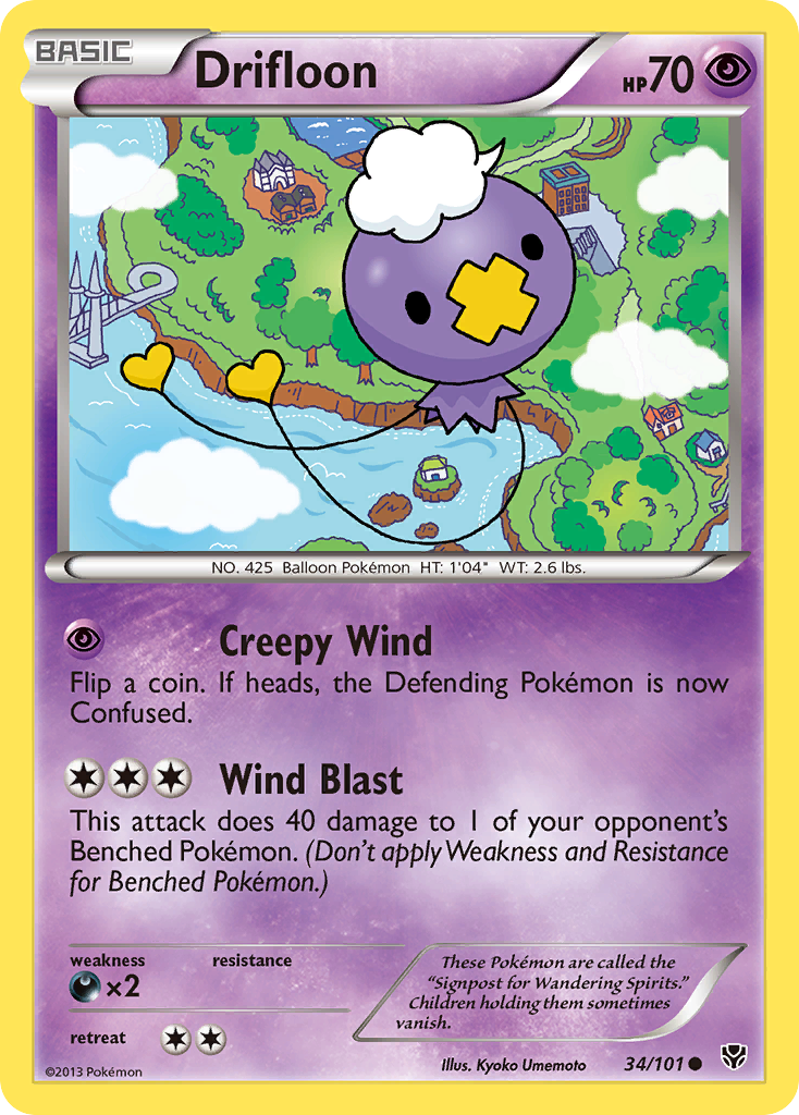 Drifloon (34/101) [Black & White: Plasma Blast] - The Mythic Store | 24h Order Processing