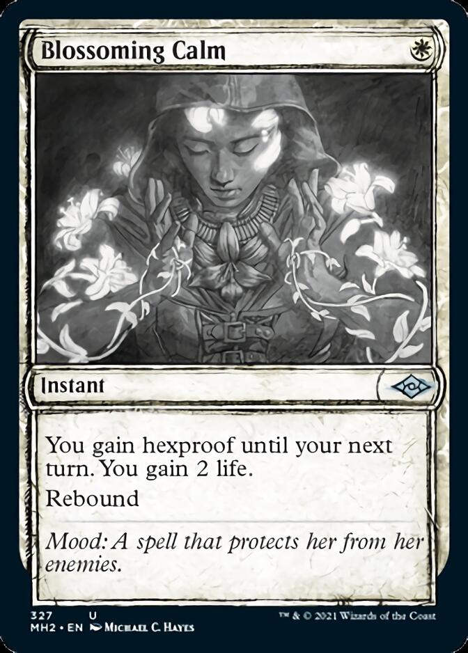 Blossoming Calm (Sketch) [Modern Horizons 2] - The Mythic Store | 24h Order Processing