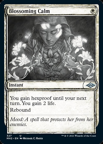 Blossoming Calm (Sketch) [Modern Horizons 2] - The Mythic Store | 24h Order Processing
