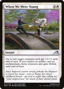 When We Were Young [Kamigawa: Neon Dynasty] - The Mythic Store | 24h Order Processing