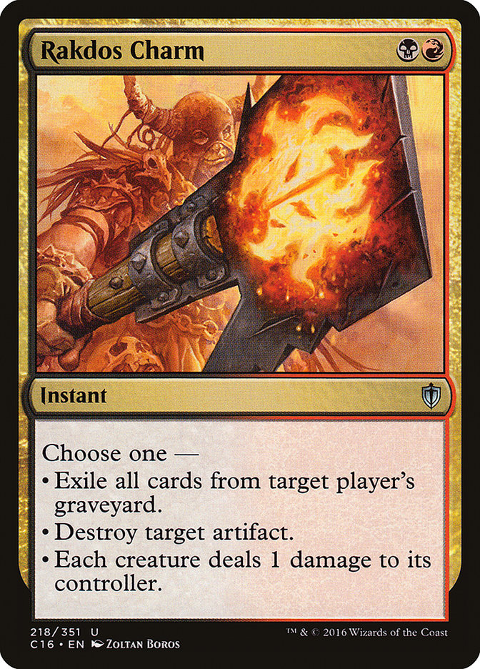 Rakdos Charm [Commander 2016] - The Mythic Store | 24h Order Processing