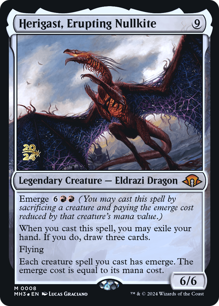 Herigast, Erupting Nullkite [Modern Horizons 3 Prerelease Promos] - The Mythic Store | 24h Order Processing