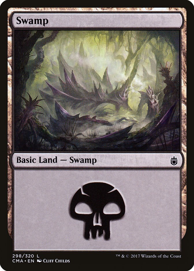 Swamp (298) [Commander Anthology] - The Mythic Store | 24h Order Processing