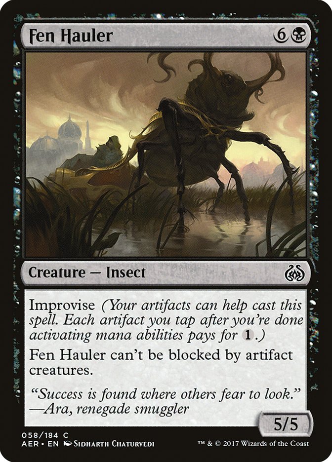 Fen Hauler [Aether Revolt] - The Mythic Store | 24h Order Processing