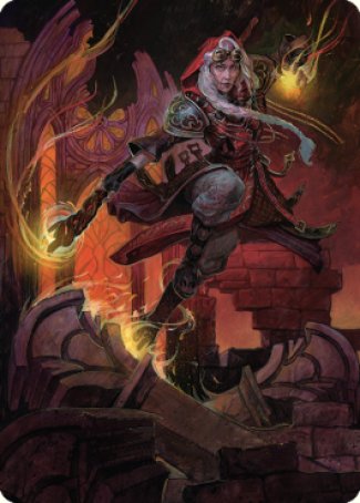 Jaya, Fiery Negotiator Art Card 2 [Dominaria United Art Series] - The Mythic Store | 24h Order Processing