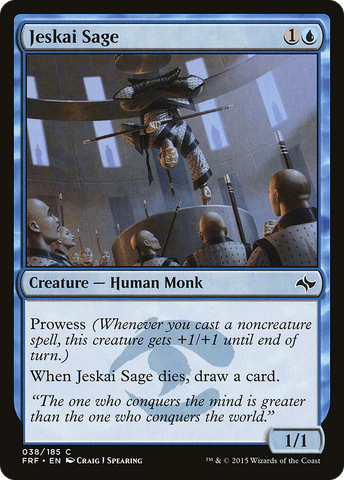 Jeskai Sage [Fate Reforged] - The Mythic Store | 24h Order Processing