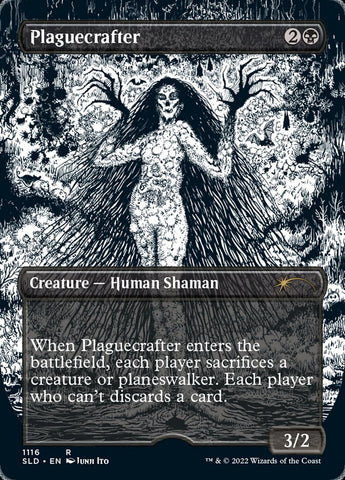Plaguecrafter (Borderless Etched Foil) [Secret Lair Drop Series] - The Mythic Store | 24h Order Processing