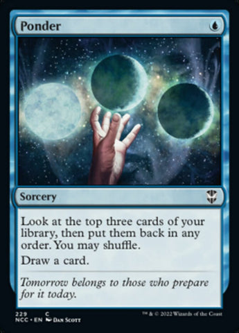 Ponder [Streets of New Capenna Commander] - The Mythic Store | 24h Order Processing