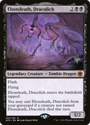 Ebondeath, Dracolich (Promo Pack) [Dungeons & Dragons: Adventures in the Forgotten Realms Promos] - The Mythic Store | 24h Order Processing