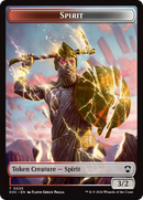 Spirit (0025) // Rogue Double-Sided Token [Secrets of Strixhaven Commander Tokens] - The Mythic Store | 24h Order Processing