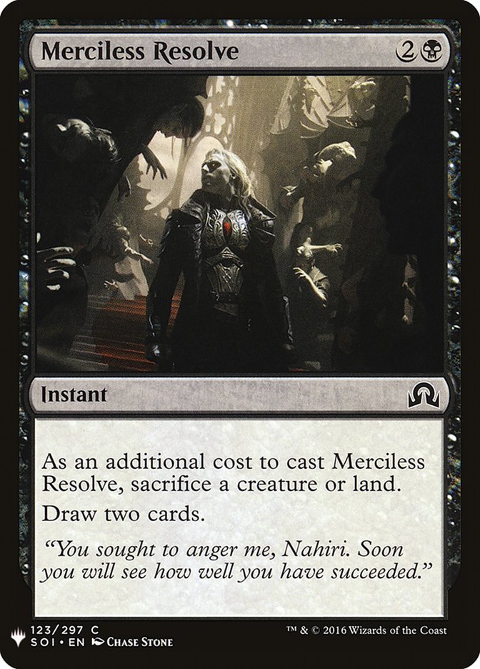 Merciless Resolve [Mystery Booster] - The Mythic Store | 24h Order Processing