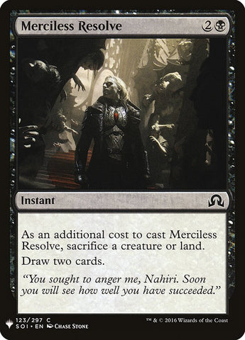 Merciless Resolve [Mystery Booster] - The Mythic Store | 24h Order Processing