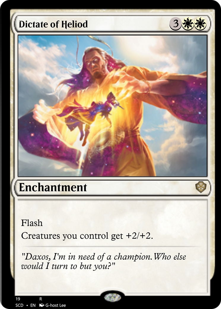 Dictate of Heliod [Starter Commander Decks] - The Mythic Store | 24h Order Processing