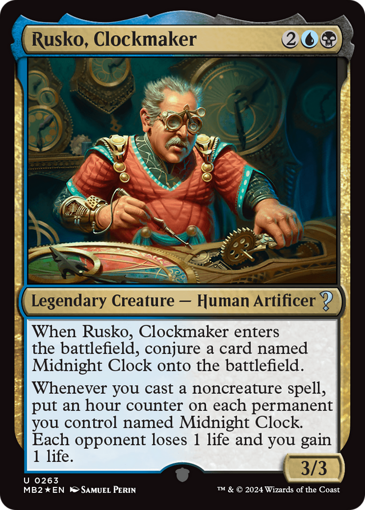 Rusko, Clockmaker [Mystery Booster 2] - The Mythic Store | 24h Order Processing