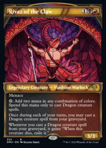 Rivaz of the Claw (Showcase Textured) [Dominaria United] - The Mythic Store | 24h Order Processing