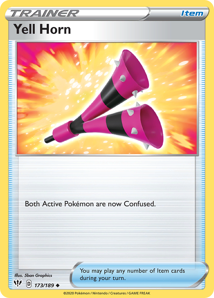 Yell Horn (173/189) [Sword & Shield: Darkness Ablaze] - The Mythic Store | 24h Order Processing