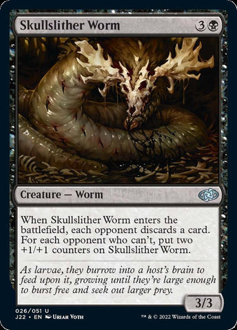 Skullslither Worm [Jumpstart 2022] - The Mythic Store | 24h Order Processing