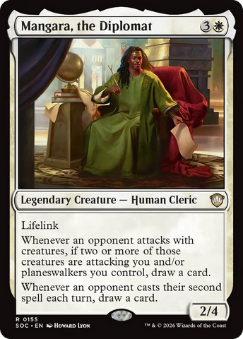 Mangara, the Diplomat [Secrets of Strixhaven Commander] - The Mythic Store | 24h Order Processing