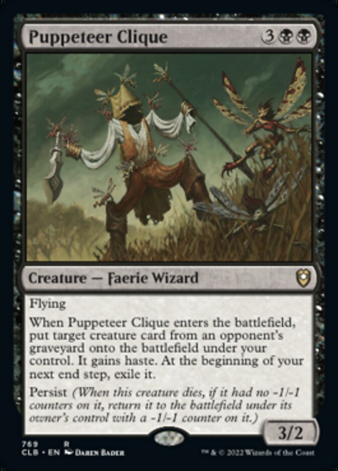 Puppeteer Clique [Commander Legends: Battle for Baldur's Gate] - The Mythic Store | 24h Order Processing