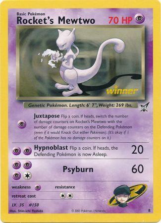 Rocket's Mewtwo (8) (Jumbo Card) [Best of Promos] - The Mythic Store | 24h Order Processing