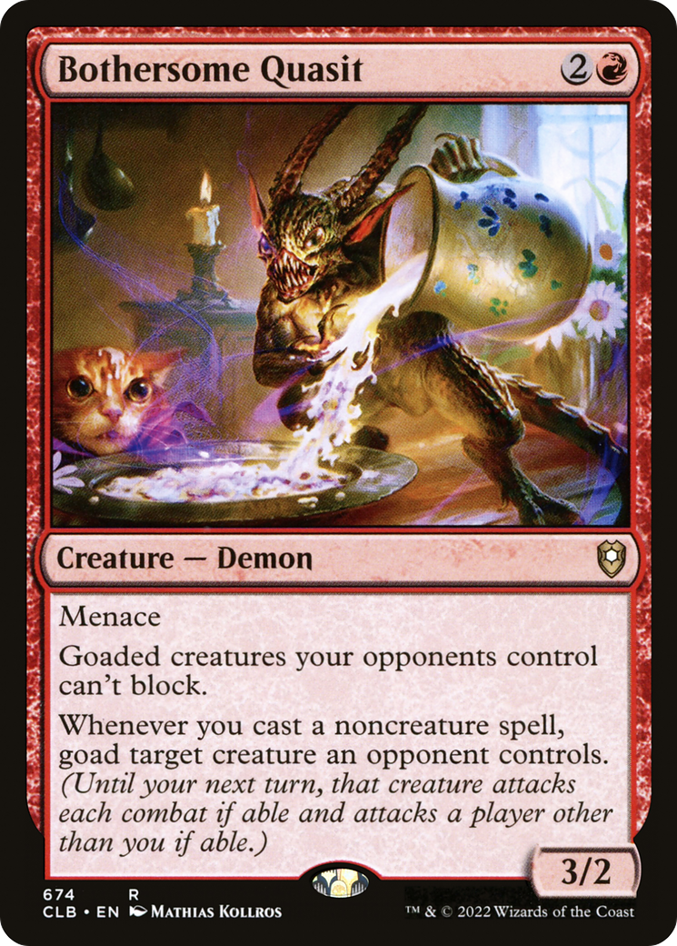 Bothersome Quasit [Commander Legends: Battle for Baldur's Gate] - The Mythic Store | 24h Order Processing