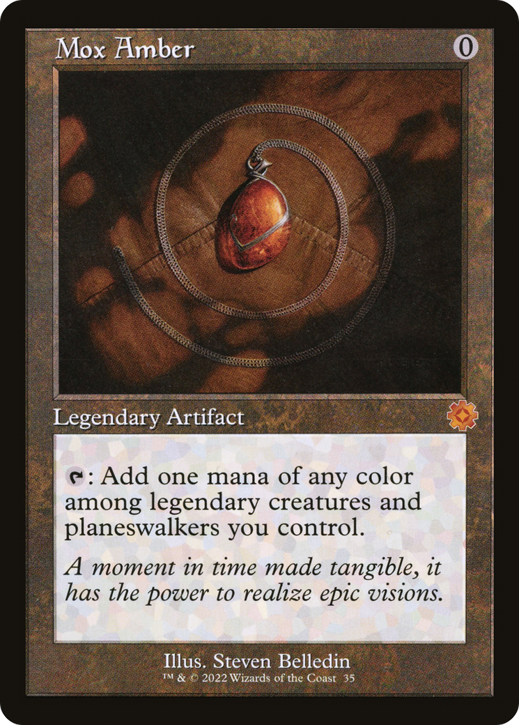 Mox Amber (Retro) [The Brothers' War Retro Artifacts] - The Mythic Store | 24h Order Processing
