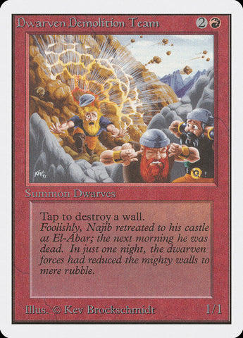 Dwarven Demolition Team [Unlimited Edition] - The Mythic Store | 24h Order Processing