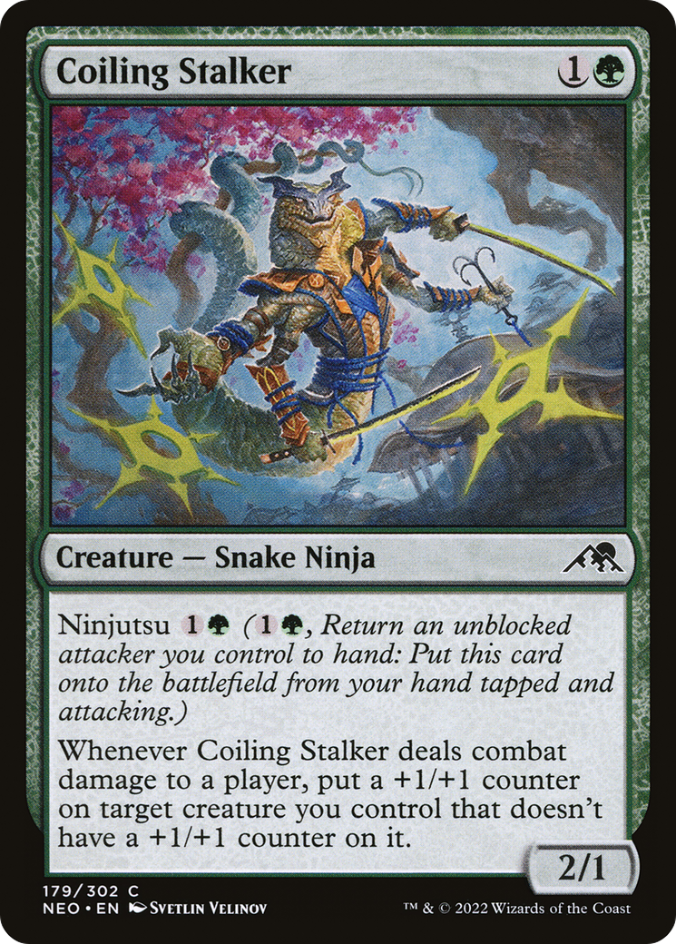 Coiling Stalker [Kamigawa: Neon Dynasty] - The Mythic Store | 24h Order Processing