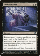 Unburial Rites [The List] - The Mythic Store | 24h Order Processing