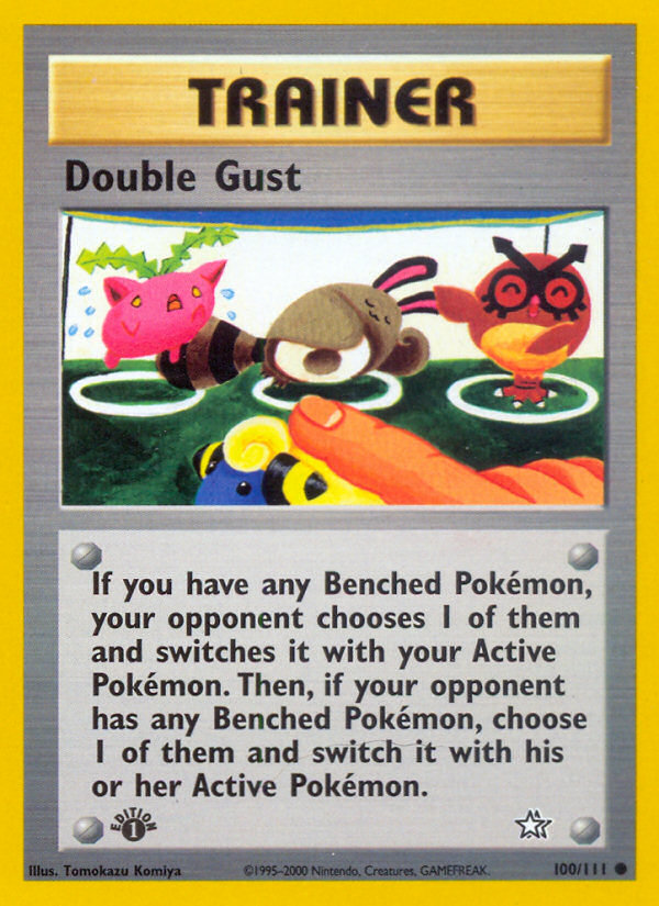 Double Gust (100/111) [Neo Genesis 1st Edition] - The Mythic Store | 24h Order Processing