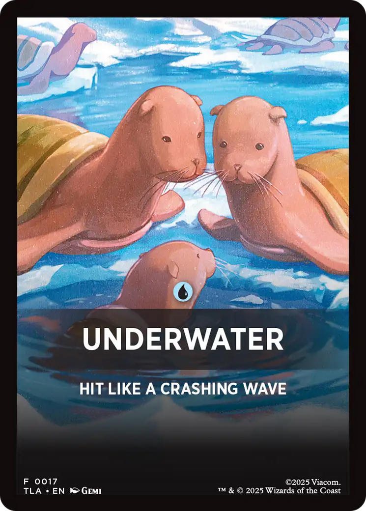 Underwater Theme Card [Avatar: The Last Airbender Tokens] - The Mythic Store | 24h Order Processing