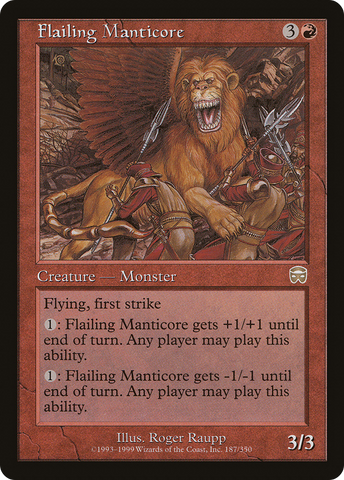 Flailing Manticore [Mercadian Masques] - The Mythic Store | 24h Order Processing