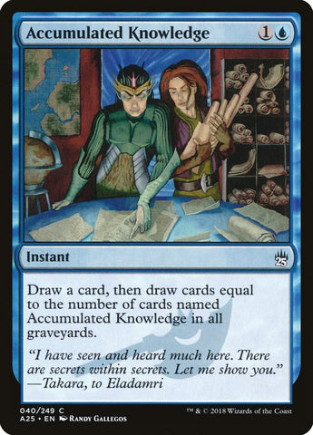 Accumulated Knowledge [Masters 25] - The Mythic Store | 24h Order Processing