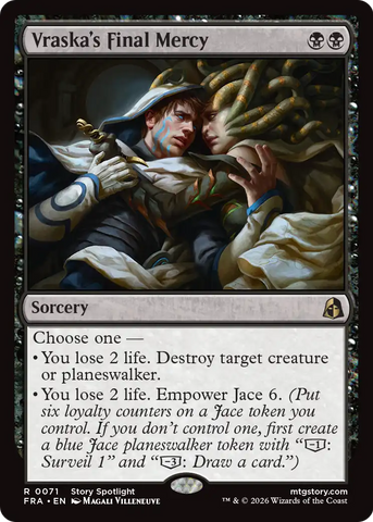 Vraska's Final Mercy [Reality Fracture] - The Mythic Store | 24h Order Processing