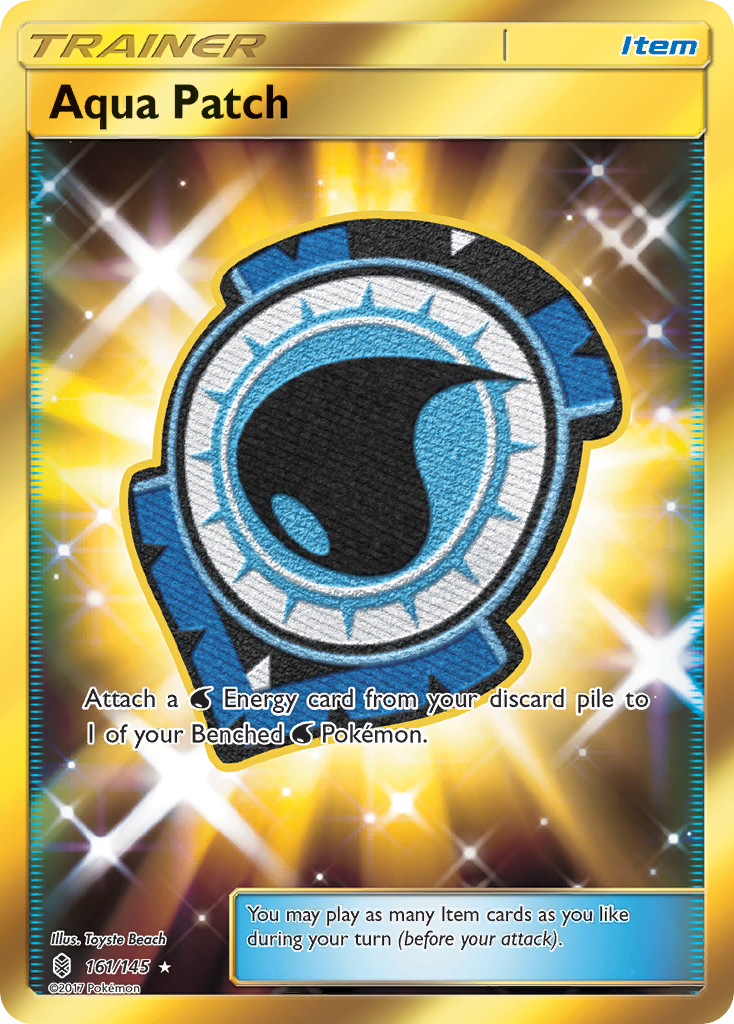 Aqua Patch (161/145) [Sun & Moon: Guardians Rising] - The Mythic Store | 24h Order Processing