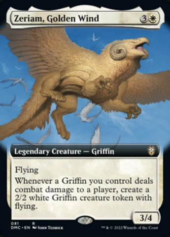 Zeriam, Golden Wind (Extended Art) [Dominaria United Commander] - The Mythic Store | 24h Order Processing