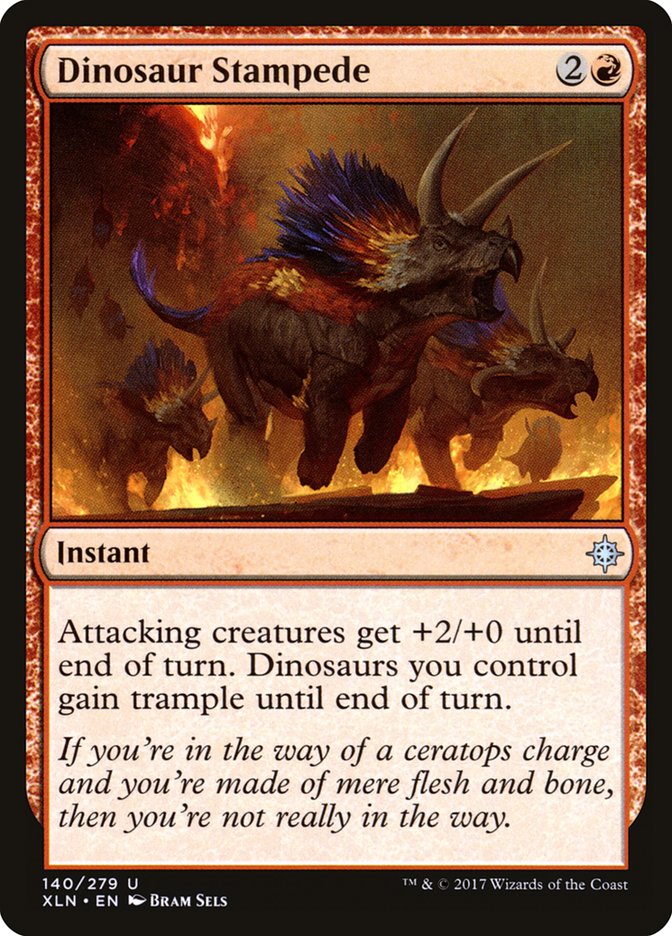 Dinosaur Stampede [Ixalan] - The Mythic Store | 24h Order Processing